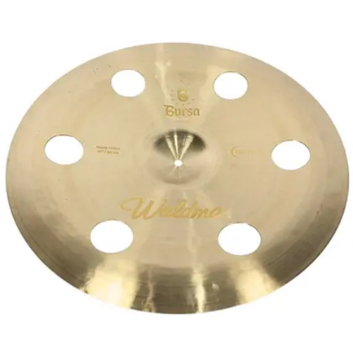 Prato de Bateria Waldman Bursa Krazy China 20" BURCHK20 com Liga B20 Som Explosivo e Penetrante Acabamento Martelado