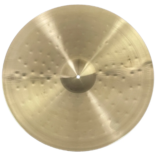 Prato de Bateria Waldman Bursa Crash 19" BURCR19 com Liga B20 Bronze Som Brilhante Explosivo Ataque Definido Sustain Médio e Acabamento Tradicional para Rock Pop Jazz Fusion e Versatilidade