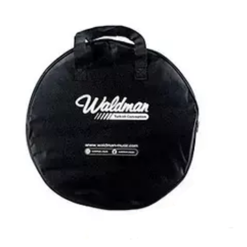 Kit Pratos Bateria Waldman Sol141620B 14" Hi-Hat + 16" Crash + 20" Ride Liga B8 e Bag