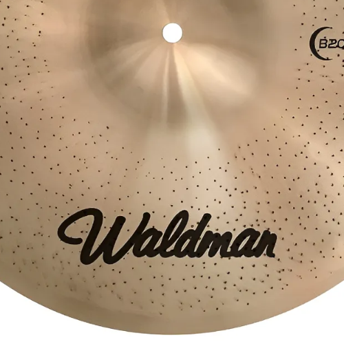 Prato Waldman Soliman Crash 18" Liga B20 com Ataque Definido e Som Equilibrado