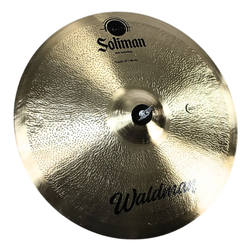 Prato Waldman Soliman Crash 19" Liga B20 com Ataque Definido e Som Equilibrado