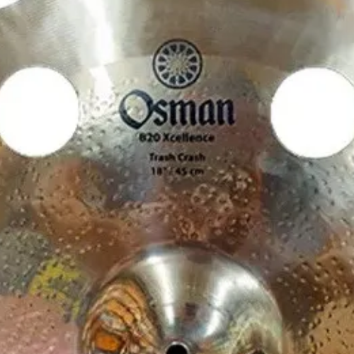 Prato Waldman Osman Trash China 19" Osm Tcx19 Dourado Escuro Efeito Trashy Agressivo