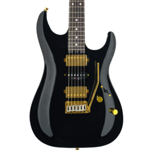 Guitarra Seizi Katana Angel HSS Rosewood Black com Captadores HSS