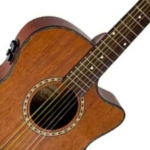 Violão Eletroacústico Waldman STFX1440 Aço Natural com Equalizador Integrado e Afinador