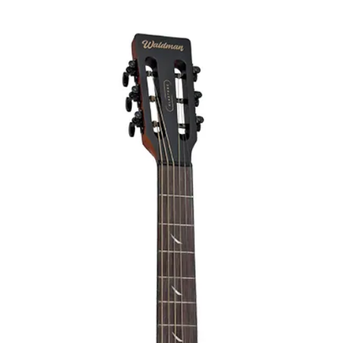 Violão Eletroacústico Waldman Blastone Grand DCEX-641 Aço Olympic White Top com Equalizador Integrado e Afinador