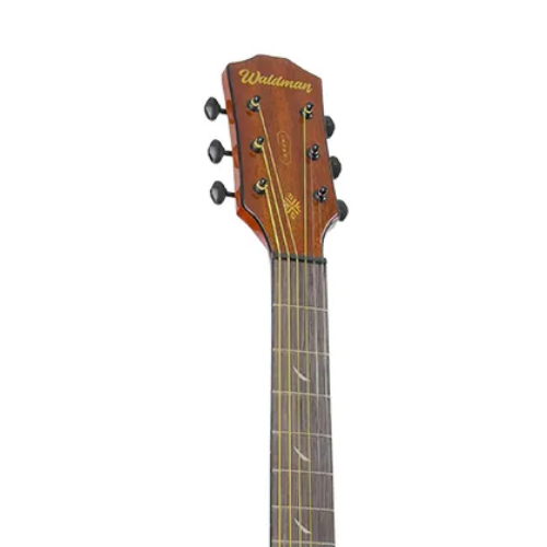 Violão Eletroacústico Waldman Opus Grand DCFX-1441 Aço Orange Burst com Equalizador Integrado e Afinador