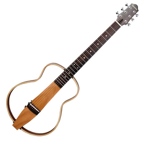 Violão Eletroacústico Giannini Roadman GRMS N Natural com Cordas Aço e Equalizador Integrado
