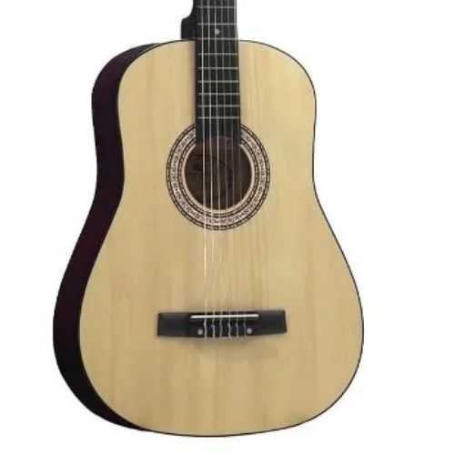 Violão Acústico Marquês VN02 NTAC Natural com Tampo Pinho Branco e Braço Cedro