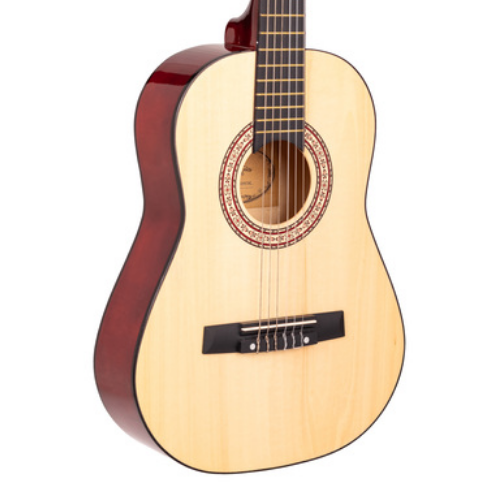 Violão Acústico Marquês VN04 NT AC Juvenil Natural Brilho com Tampo Linden e Corpo 3/4