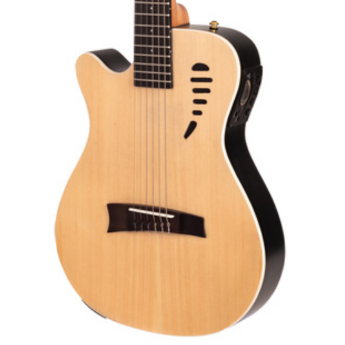 Violão Eletroacústico Marquês Canhoto VN11 NS EQ Natural Fosco com EQ Ativo 4 Bandas e Microfone Interno