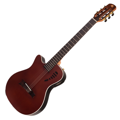 Violão Eletroacústico Marquês Canhoto VN11 CTS EQ Castanho Fosco Sombra com EQ Ativo 4 Bandas e Microfone Interno