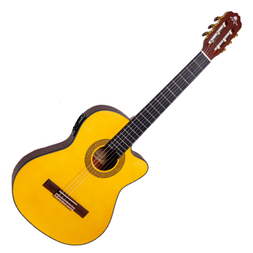 Violão Eletroacústico Marquês VN13 NS EQ Natural Fosco com EQ Ativo 4 Bandas Pré 4T e Timbre Equilibrado