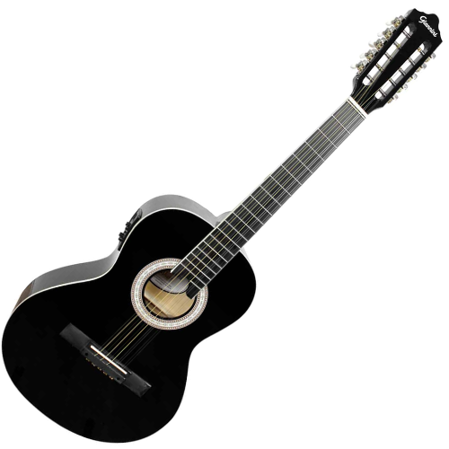 Viola Eletroacústica Giannini Start VS-14 EQ Black BK com Equalizador GV-3T 3 Bandas Ativo Afinador Cromático e Tensor Bi-Direcional