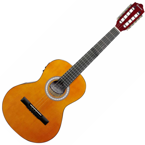 Viola Eletroacústica Giannini Start VS-14 EQ Natural N com Equalizador GV-3T 3 Bandas Ativo Afinador Cromático e Tensor Bi-Direcional