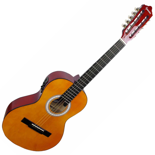 Viola Eletroacústica Giannini Start VS-14 EQ Natural N com Equalizador GV-3T 3 Bandas Ativo Afinador Cromático e Tensor Bi-Direcional