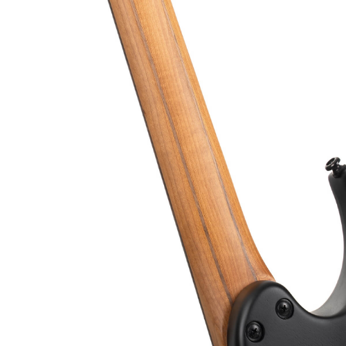 Guitarra Cort KX500 PM NBB Pale Moon Natural Black Burst com Captadores Seymour Duncan HH Braço Roasted Maple/Walnut 5-ply e Escala Macassar Ebony com Trastes Jumbo Stainless Steel