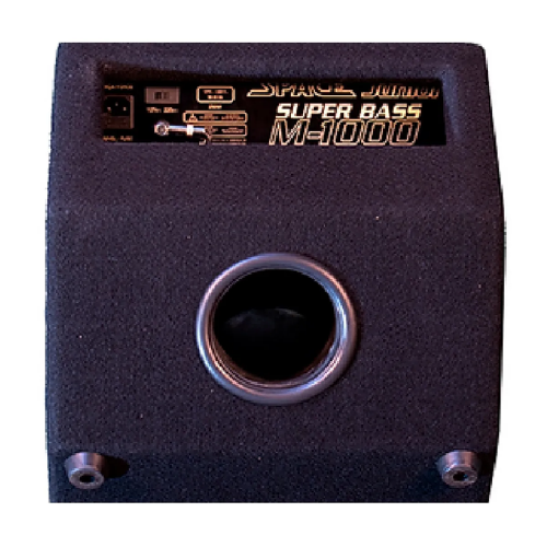 Amplificador Meteoro Space Jr. Super Bass M1000 100W 10 Polegadas para Contrabaixo com Equalizador 5 Bandas Compressor Integrado e Falante 10" para Som Definido e Punch