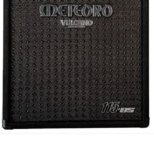Amplificador Meteoro Super Bass M2000 200W 12 Polegadas para Contrabaixo com Equalizador 7 Bandas Compressor Limiter Saída Balanceada e Falante 12 para Som Potente e Definido