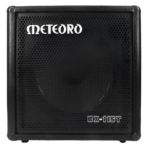 Amplificador Meteoro UltraBass BX200 250W 15 Polegadas para Contrabaixo com Falante 15" Piezo Elétrico 5 Presets de Som via Chave Eletrônica Saída de Linha Balanceada e Saída para Caixa Externa para Graves Potentes e Versatilidade em Shows