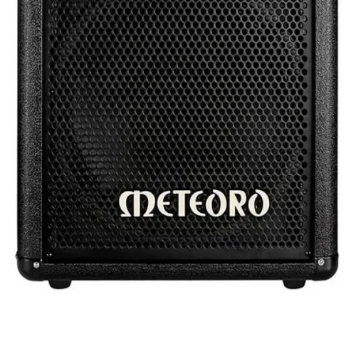 Amplificador Meteoro QX200 Keyboard 200W 15 Pelogadas para Teclado com Falante 15" Tweeter Piezo 150W 2 Entradas Hi/Low Saída de Linha e Saída para Caixa Externa para Som Claro