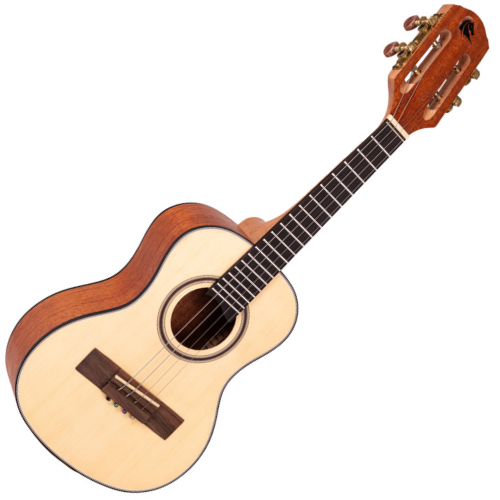 Cavaco Acústico Marquês CA-77 NS AC Natural Fosco com Tampo Pinho Alemão e Laterais Fundo Mahogany