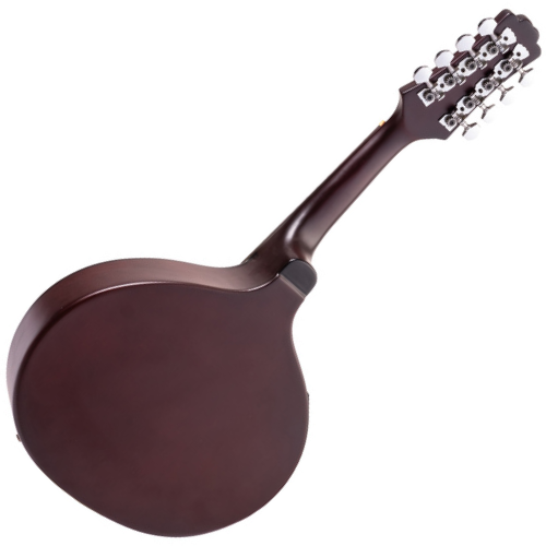 Bandolim Eletroacústico Marquês BND146 NB EQ Natural Sombra com Equalizador Ativo UK-300T 2 Bandas Afinador Corpo Laminado Braço Cedro e Escala Rosewood