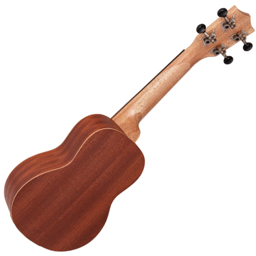 Ukulele Soprano Acústico Marquês UKS-140 MGS AC Mahogany Fosco com Tampo Sapele e Laterais Fundo Sapele