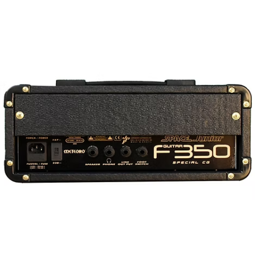 Cabeçote Meteoro Space Junior F350 Faiska Signature 30W RMS para Guitarra com Drive Reverb EQ Completo (Agudos, Médios, Graves) Saídas para Fones Linha e Caixa Externa Entrada para Footswitch