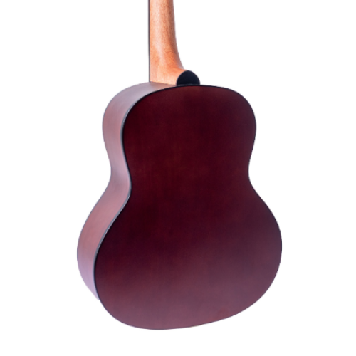 Cavaco Acústico Marquês CA63 CTS AC Castanho Fosco com Tampo Fundo e Laterais em Plywood Laminado Braço em Cedro Escala em Rosewood com 20 Trastes em Alpaca