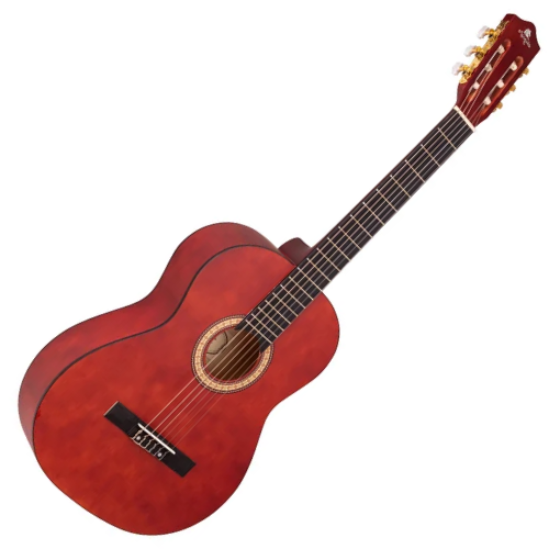 Violão Acústico Marquês VN129 CTS Castanho Fosco Estudante com Tampo Fundo e Laterais em Linden Laminado Braço em Linden Escala em Techwood/Rosewood