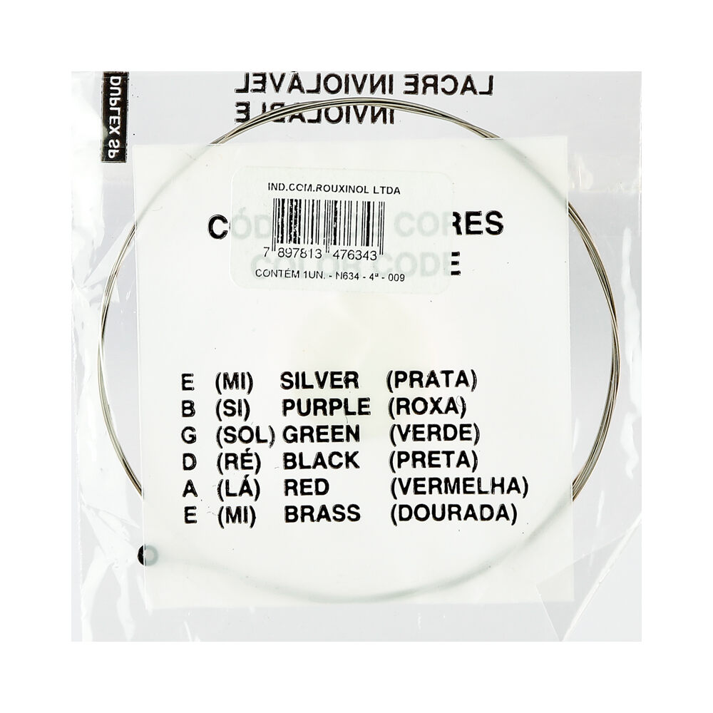 Corda Avulsa para Guitarra 4 .024 NIG Níquel N634.