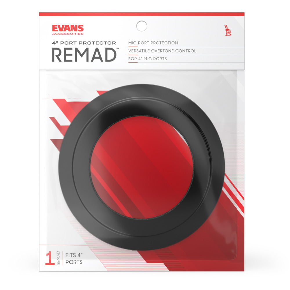 Protetor Para Abertura De Bumbo 4 Polegadas Evans REMAD-R4