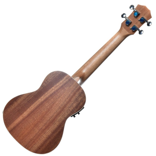 Ukulele Concerto Eletroacústico Seizi Maui Plus Concert Sapele Nut e Rastilho em Osso Roseta em Abalone Friso em Abalone Encordoamento Aquila e Logo no Headstock e Bag 10360227