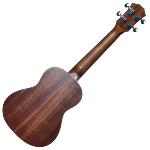 Ukulele Concerto Acústico Seizi Maui Plus Concert Tobacco Nut e Rastilho em Osso Roseta em Abalone Friso em Abalone Encordoamento Aquila e Logo no Headstock e Bag 10360228