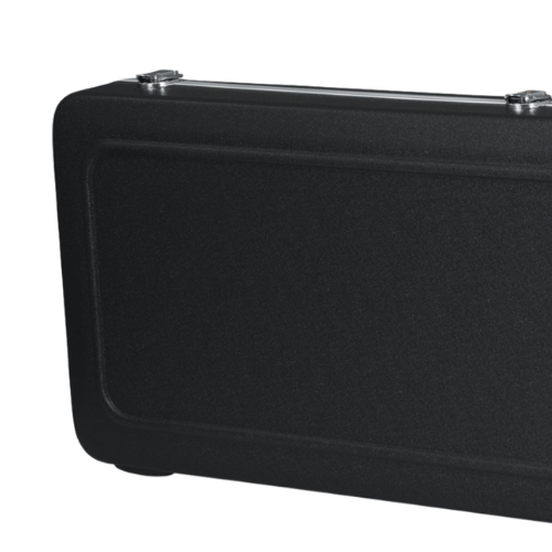 Case para Contrabaixo Elétrico Gator Gc Bass LED com Estrutura Rígida em ABS Luz LED Interna Interior em Espuma EPS Moldada com Veludo Travas e Bordas em Alumínio Alças Reforçadas Proteção Premium com Iluminação