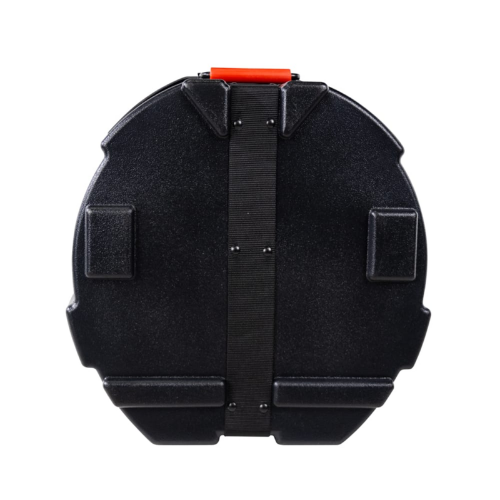Case para Caixa de Bateria Gator GPC 1408 SD 14x8 com Estrutura Rotomoldada Ultra Resistente Interior em Microveludo Vermelho com Espuma Acolchoada Alças Ergonômicas Travas Reforçadas e Sistema de Empilhamento Gator Grooves