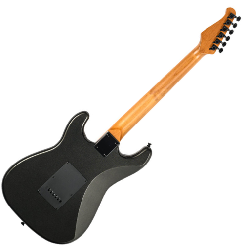 Guitarra Seizi Multi Smart Metallic Black com Sistema de Efeitos Integrados e Ponte Tremolo 10361206