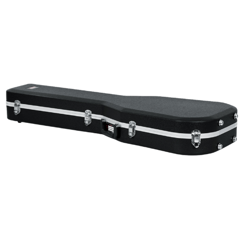 Case para Guitarra Gator Gc Sg com Estrutura ABS Ultra Resistente Interior em Microveludo Vermelho com Espuma Acolchoada Alças Ergonômicas Travas Reforçadas e Design Específico para Formato SG