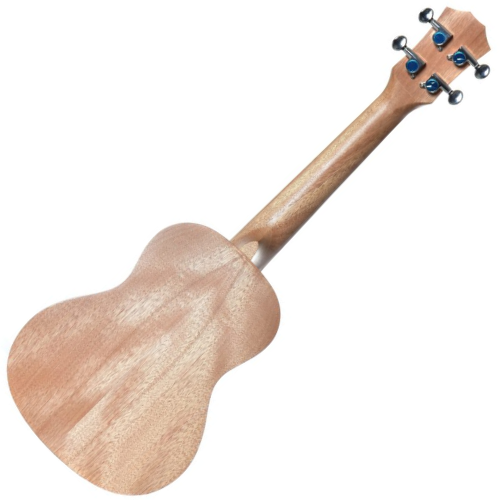 Ukulele Concerto Acústico Seizi Bali Concert Okume Nut e Rastilho em Osso Roseta em Abalone Símbolo Hei Matau em Abalone no Headstock Encordoamento Aquila 10360277