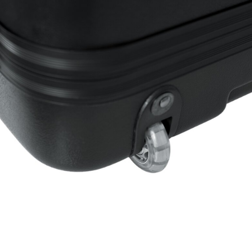 Case para Teclado Gator GTSA Key 61 Moldado 5/8" com Rodinhas para Teclados de 61 Teclas com Estrutura Moldada Ultra Resistente Interior Acolchoado Alças Ergonômicas Travas Reforçadas e Rodas para Transporte