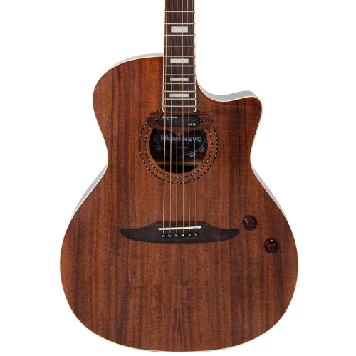 Violão Vintage VRE 900 AC Revo Elektra Eletroacústico Acacia Silk com Corpo Acacia Tampo Acacia Braço Maple Parafusado Escala Rosewood 20 Trastes Captador Alan Entwistle Astrosonic Pré-amplificador com 5-Way Rotary Selector