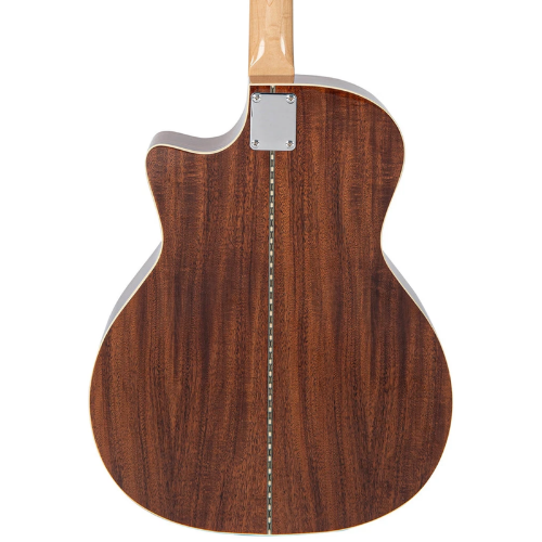 Violão Vintage VRE 900 NA Revo Elektra Eletroacústico Natural Spruce com Corpo Acacia Tampo Spruce Braço Maple Parafusado Escala Rosewood 20 Trastes Captador Alan Entwistle Astrosonic QX Pré-amplificador com 5-Way Rotary Selector