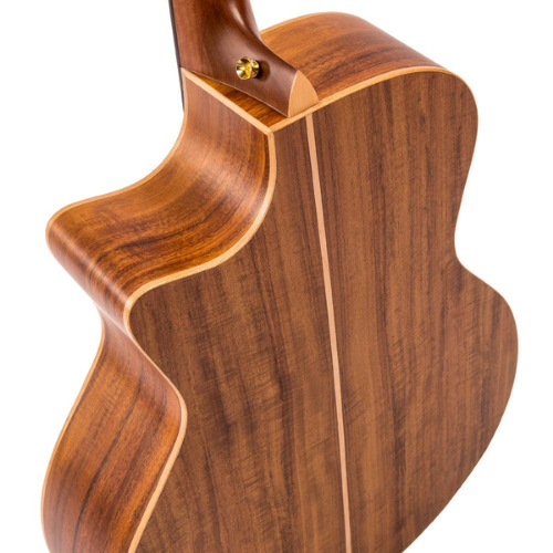 Violão Vintage Virtuoso Rory Evans Natural Eletroacústico com Tampo Spruce Sólido Corpo Acacia Braço Mogno Escala Pau Ferro 21 Trastes Fishman Presys Blend
