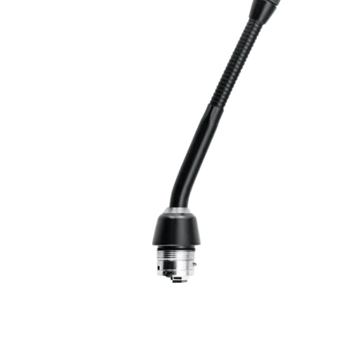 Cápsula Shure R189B Mini-Shotgun Lobar para Microflex Gooseneck e Suspenso Preta com Padrão Direcional Estreito CommShield RF Immunity