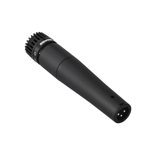 Microfone Shure SM57-LC para Instrumentos Dinâmico Cardioide com Shock-Mount Pneumático Filtro Anti-Pop Integrado Adaptador A25D e Bolsa de Transporte