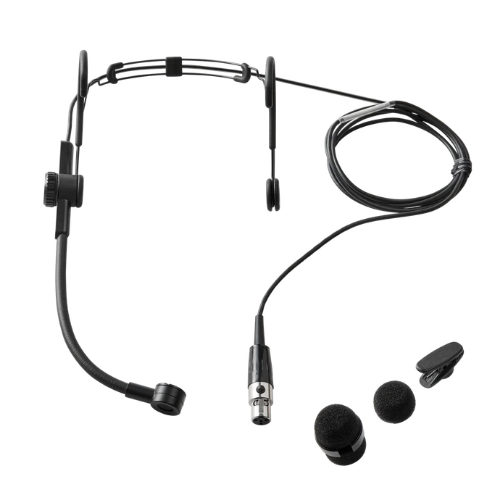 Microfone Shure SM39-TQG Headset Cardioide Condensador para Performance com Gooseneck TA4F TQG Presilha e Windscreens Anti-Suor
