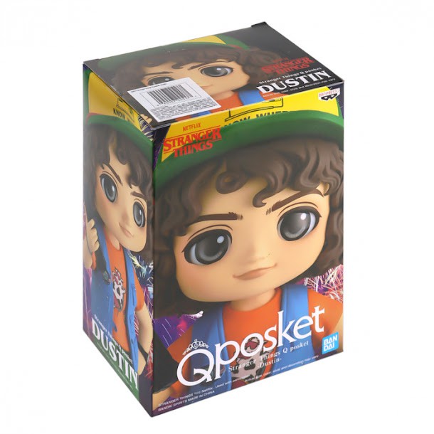 FIGURE STRANGER THINGS -DUSTIN - QPOSKET - DS Games Atibaia