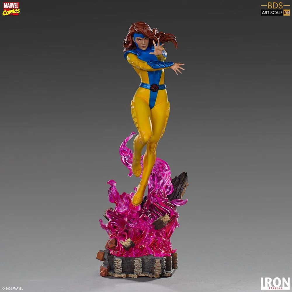 ESTÁTUA JEAN GREY - X-MEN - ESCALA 1/10 - IRON STUDIOS - DS Games