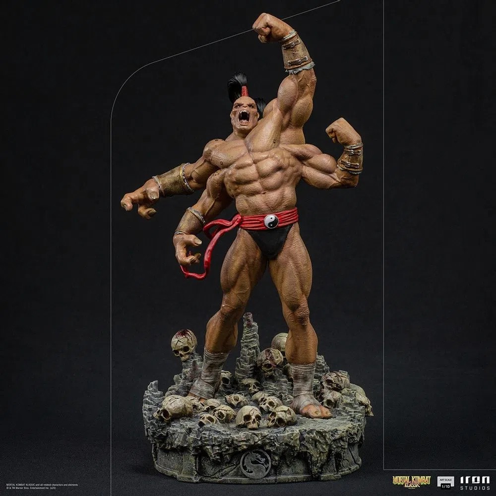 ESTÁTUA GORO MORTAL KOMBAT - ESCALA 1/10 - IRON STUDIOS - DS Games