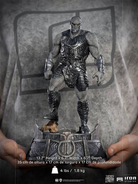 ESTATUA DARKSEID ZACK SNYDERS JUSTICE LEAGUE - ESCALA 1/10 - IRON